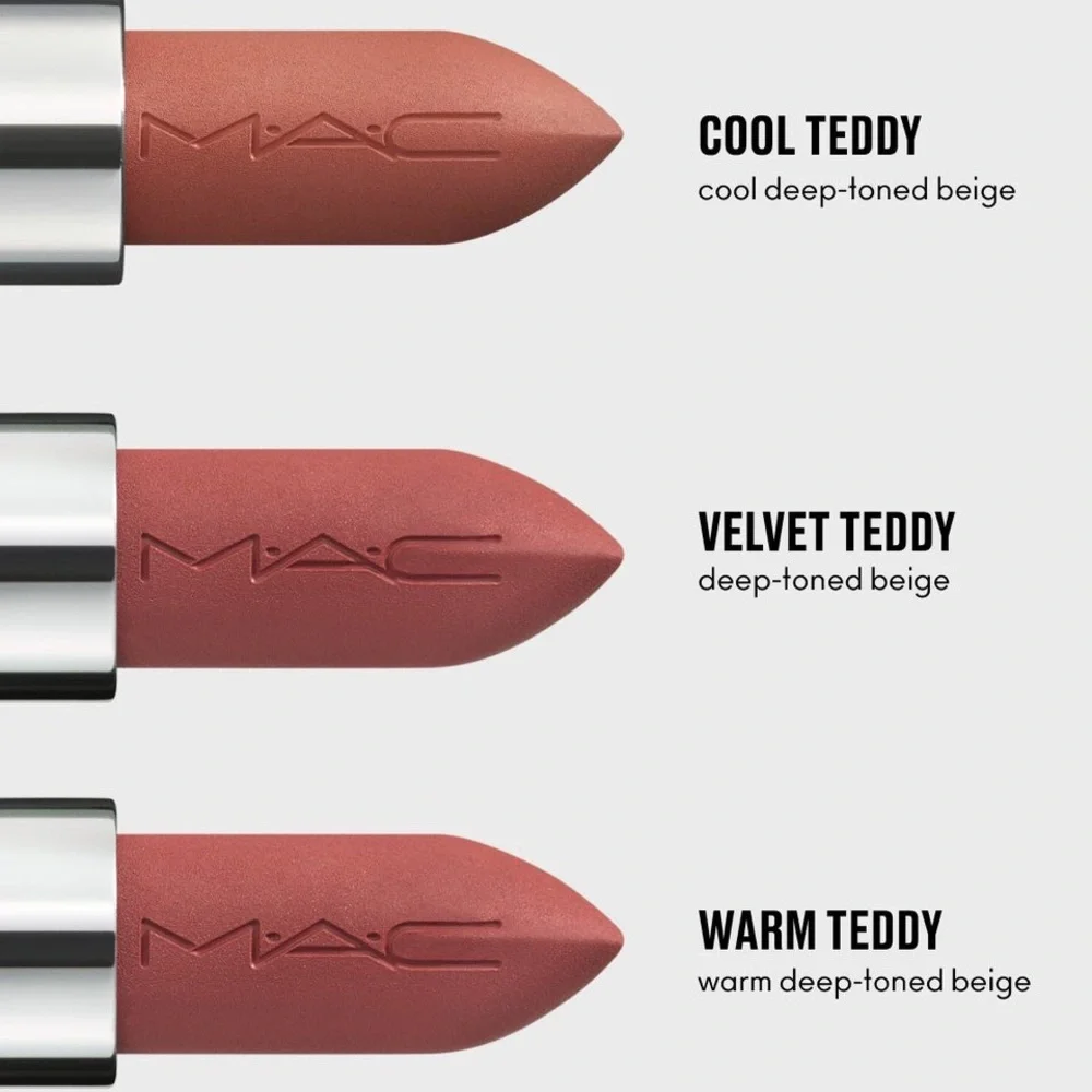 BNIB MAC Cosmetics MACximal Silky Matte Lipstick - Cool Teddy - Picture 3 of 3